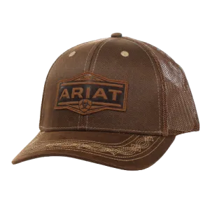 Ariat M&F Men's Brown Vintage Logo Cap