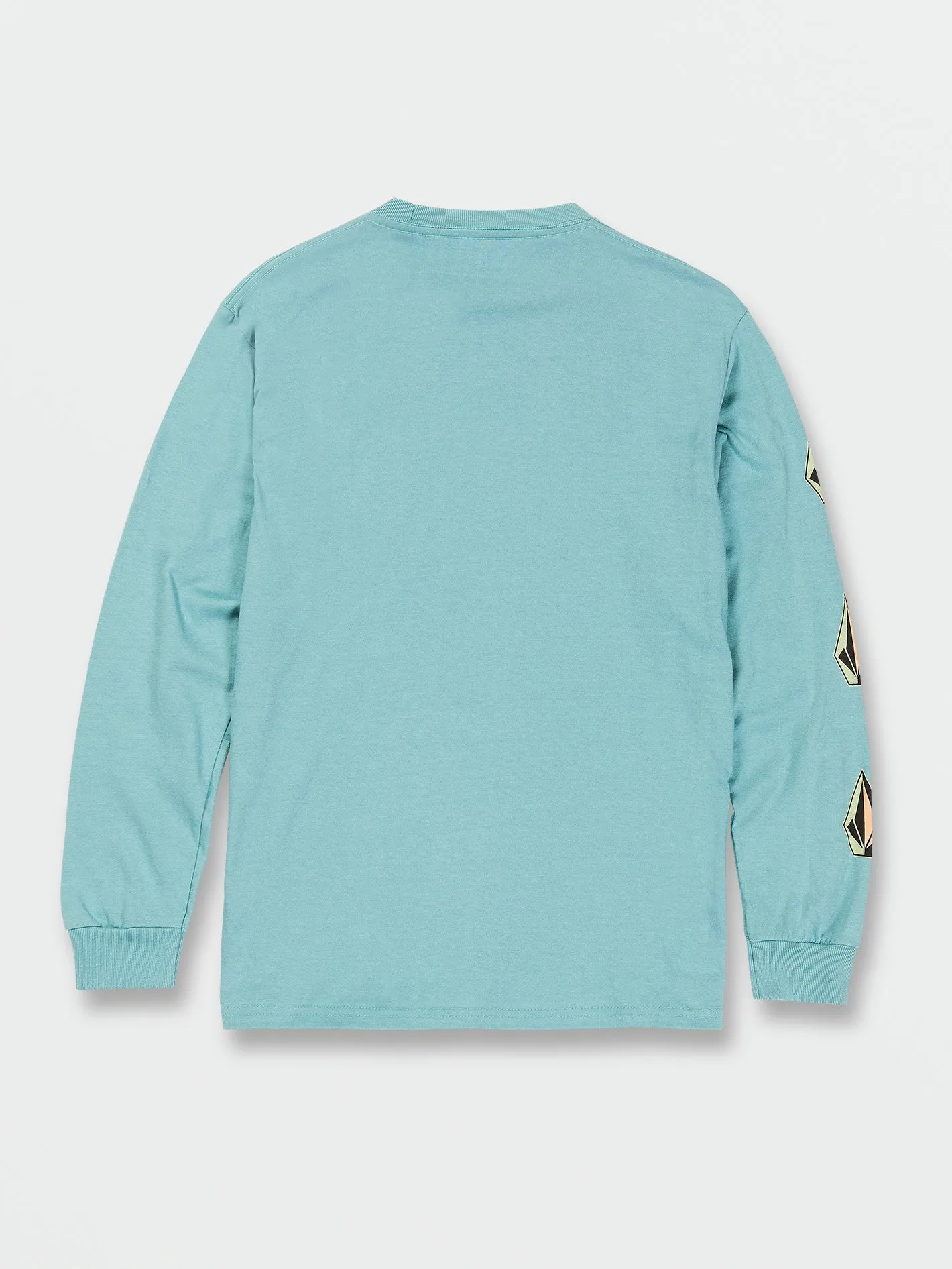 Big Boys Iconic Stone Long Sleeve Tee - Cali Blue Heather