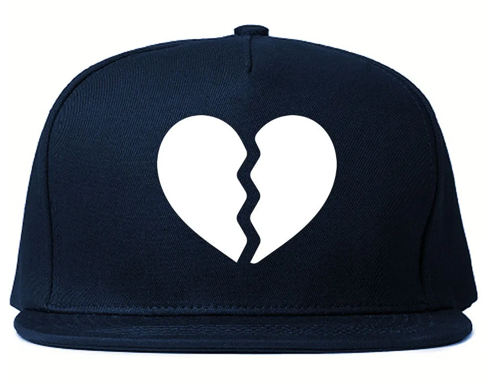 Broken Heart Snapback Hat