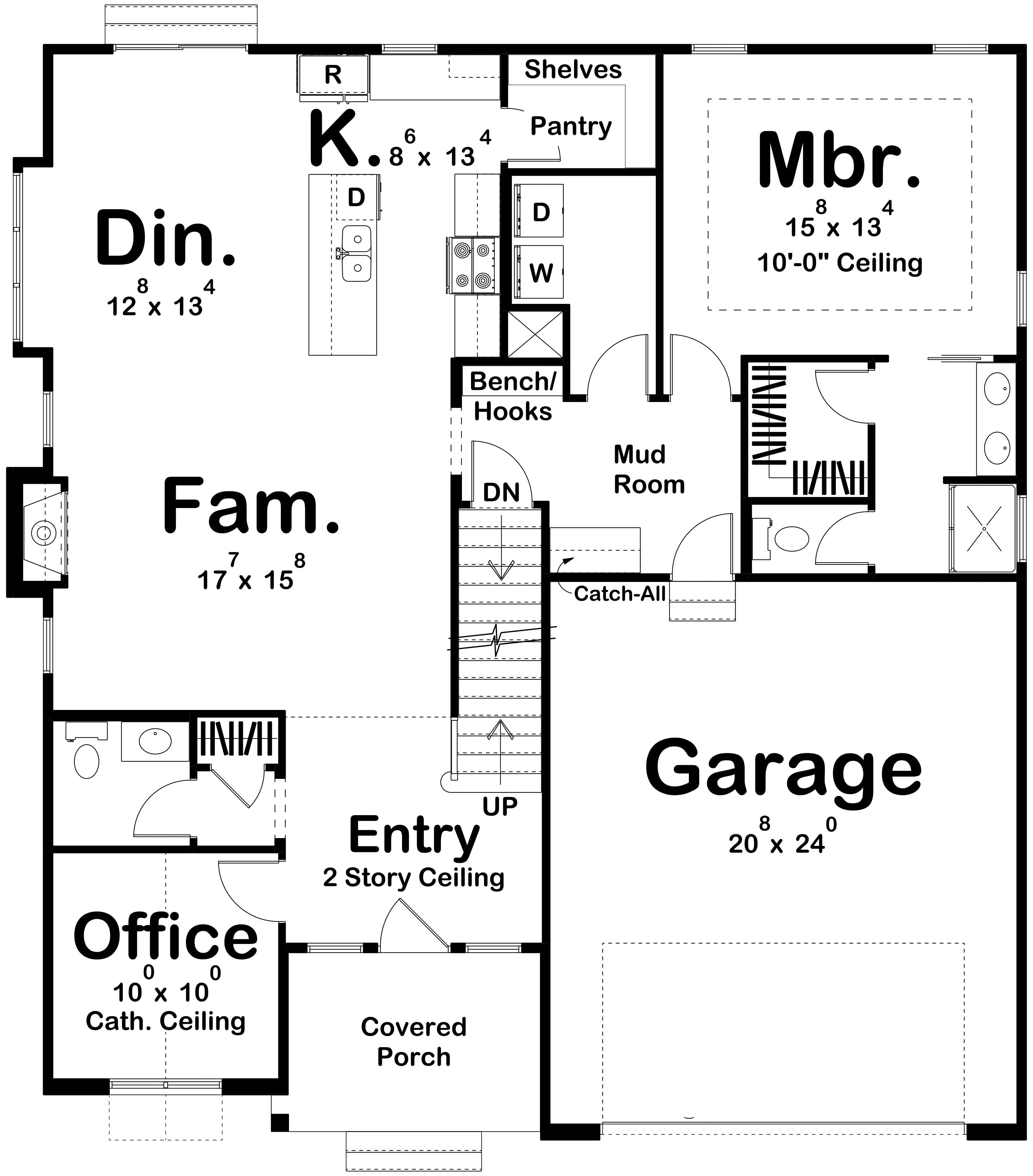 Charming Two-Story Home with First-Floor Master and Sunroom