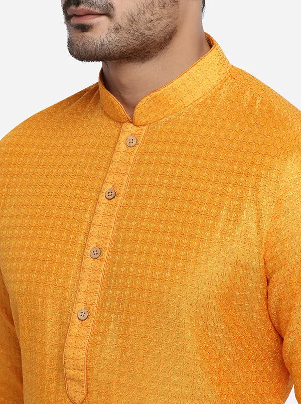 Chrome Yellow Kurta | Azania