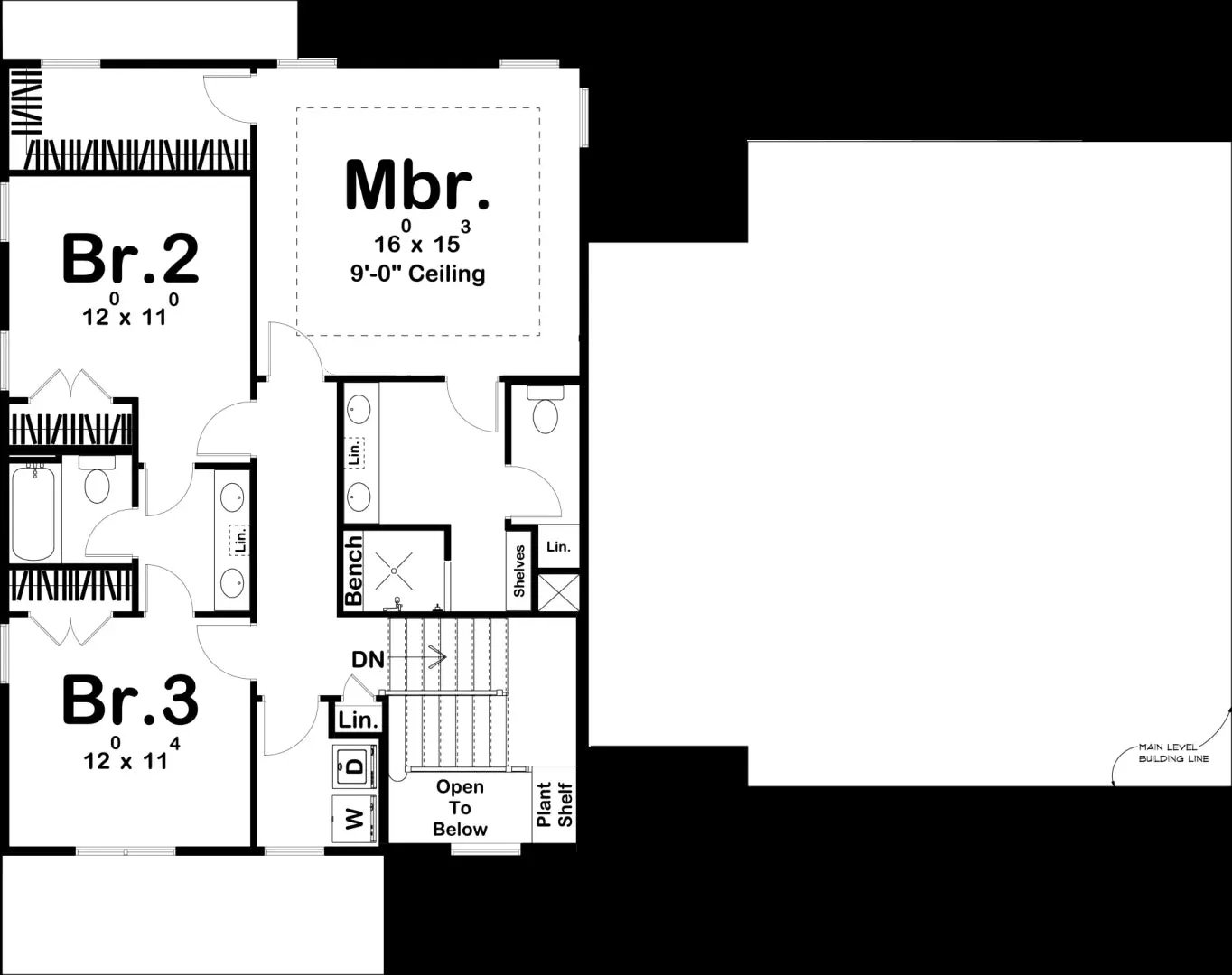 Elegant 2,218 sq ft  home plan with family-friendly well-crafted design