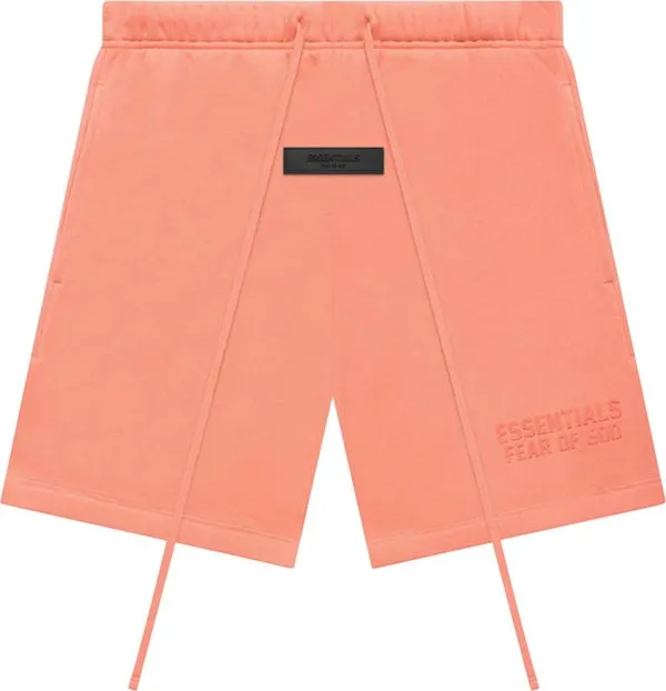 Essentials - Shorts - Coral