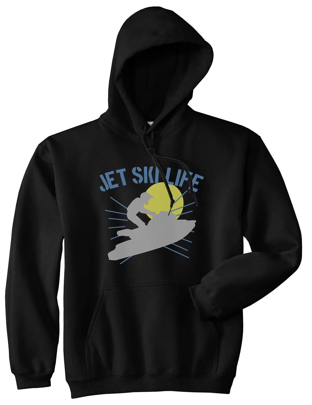 Jetski Jet Ski Life Mens Pullover Hoodie