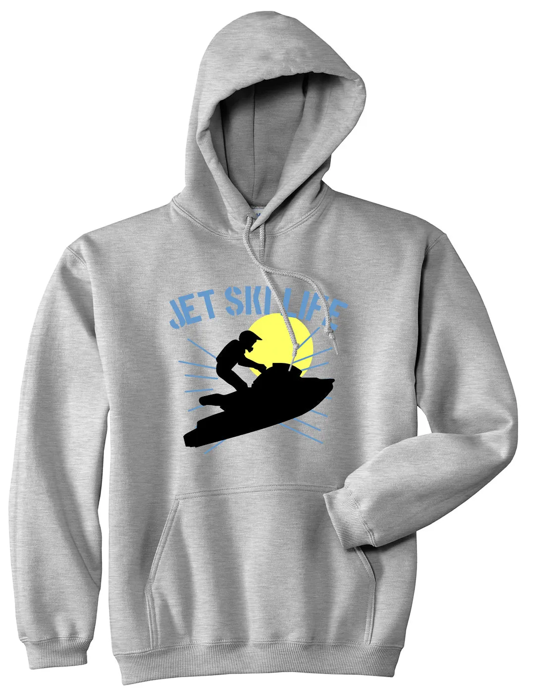 Jetski Jet Ski Life Mens Pullover Hoodie