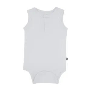 Kyte Baby Sleeveless Bodysuit in Storm