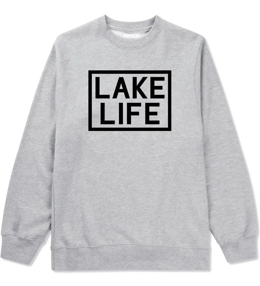 Lake Life Box Mens Crewneck Sweatshirt