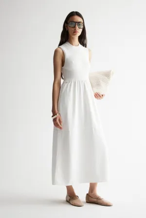 Manu Dress White