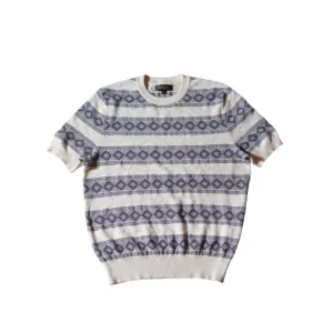 Men's Knit Jacquard T-shirt