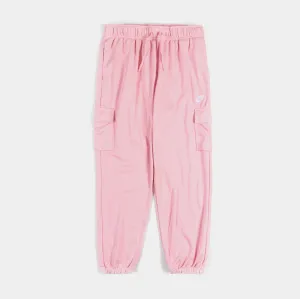 NSW Club Fleece Cargo Womens Pants (Pink/White)